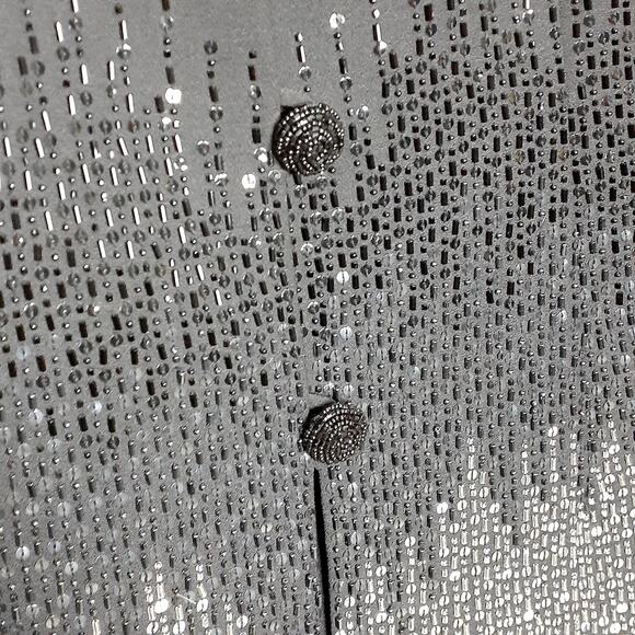 Ladies John Meyer of Norwich 2 Piece Skirt Suit Size 10 Beaded Embellished - Picture 4 of 9